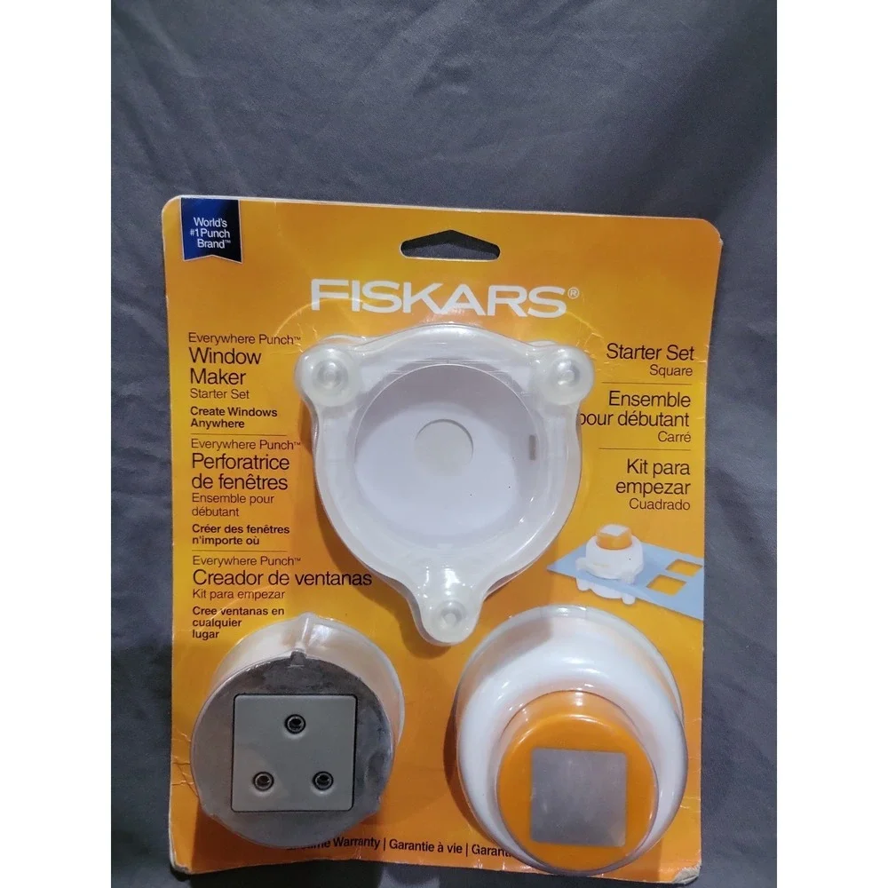 Fiskars 01-005563 Everywhere Punch Window System Starter Set